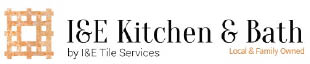 i & e kitchen  & bath + logo