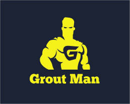 grout man logo