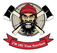 i'm in! tree services logo