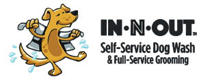 in n out dog wash logo