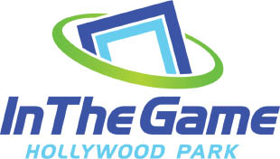in the game - hollywood fun park logo