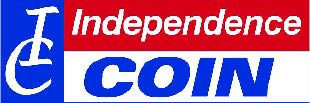 independence coin logo