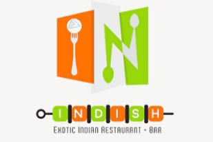 indish exotic indian restaurant logo