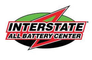 interstate battery - all battery center logo