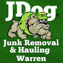 jdog junk removal and hauling - warren logo