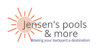 jensen's pools and more logo