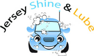 jersey shine & lube - car wash logo