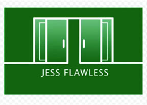 jess flawless sliding doors llc logo