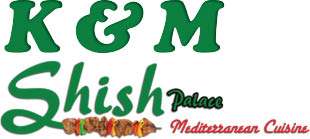 k & m shish palace / auburn hills logo