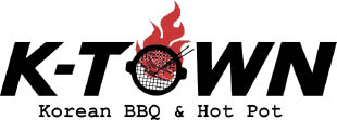 k-town korean bbq & hot pot logo