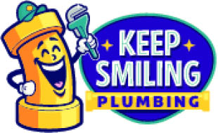 keep smiling plumbing logo