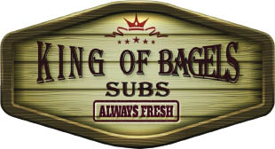 king of bagels and subs logo