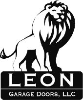leon garage doors logo