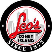 leo's coney island of birch run logo