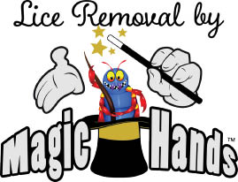 lice removal by magic hands logo