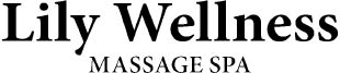 lily wellness massage spa logo