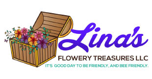 lina's flowery treasures llc logo