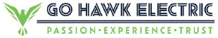 go hawk electric +^ logo