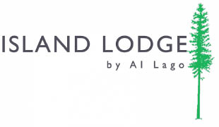 island lodge by al lago - dining with a view logo