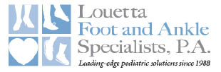 louetta foot & ankle specialists, p.a. in houston, logo