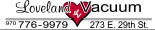 loveland vacuum logo