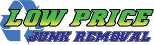 low price junk removal logo