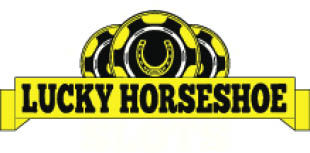 lucky horseshoe slots logo