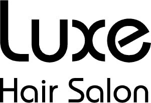 luxe hair salon logo