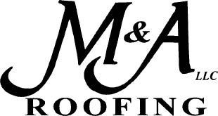 m & a roofing llc logo