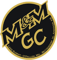 m&m golf logo