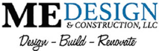 me designs & construction logo