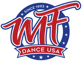 michelle ferraro's dance usa logo