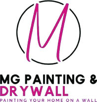 mg painting & drywall logo