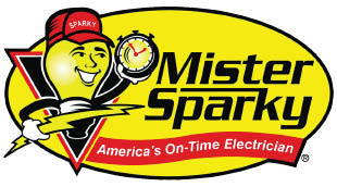 mister sparky of new castle county logo