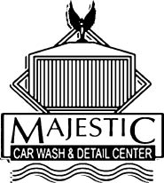 majestic car wash & detail center logo