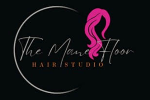 the mane floor hair studio logo
