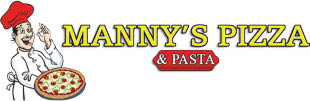 mannys pizza and pasta logo