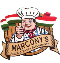 marcony's pizza and pasta logo