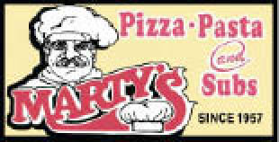 marty's pizza - delafield logo