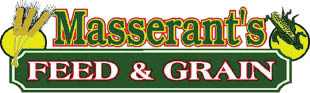 masserant's feed & grain - flat rock logo
