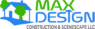max design construction & scenescape logo