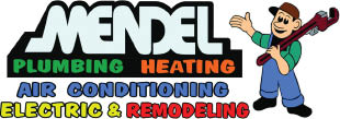 mendel plumbing & heating logo