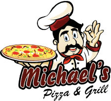 michael's pizza and grill logo