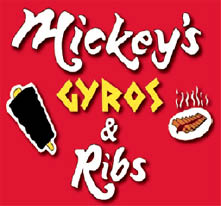 mickey's gyros & ribs logo