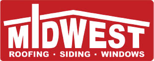 midwest roofing siding & windows inc logo