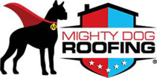 mighty dog roofing - lee’s summit logo