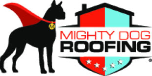 mighty dog roofing - ann arbor logo