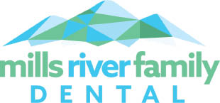 mills river family dental logo
