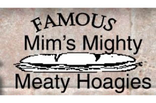 mim's mighty meaty hoagies logo