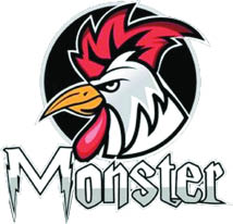 monster chicken logo